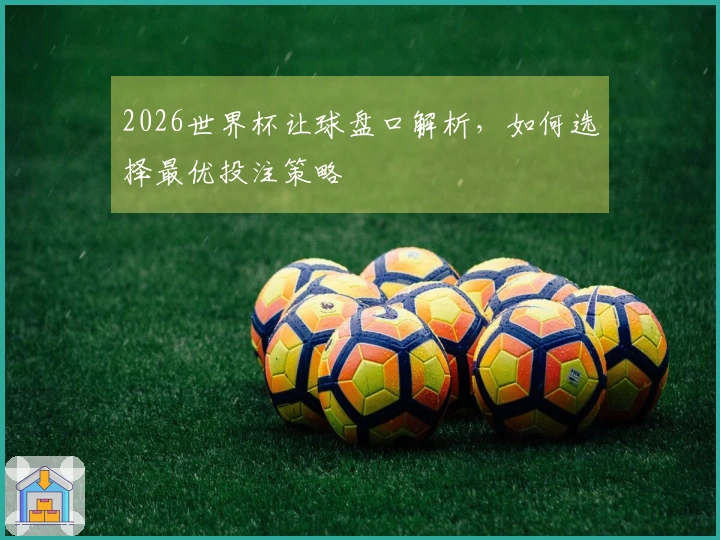 2026世界杯让球盘口解析，如何选择最优投注策略